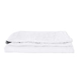 White linen tablecloth