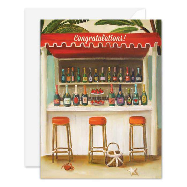 Champagne Shack Card