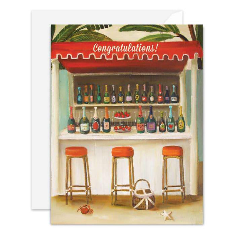 Champagne Shack Card