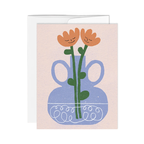 TULIPES — Greeting card