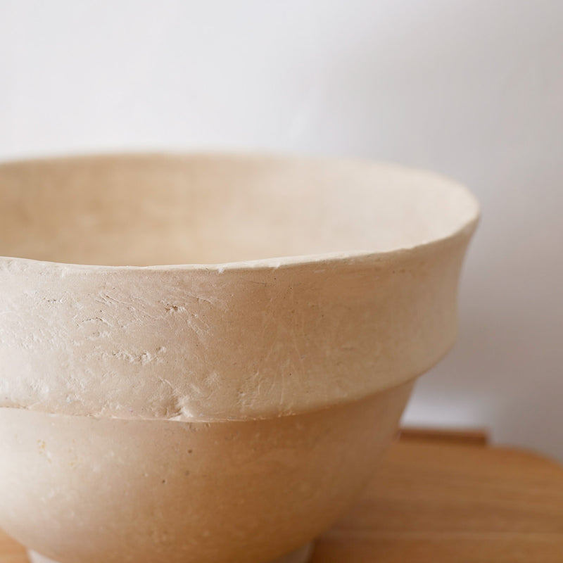 Sienna Paper Mache Bowl Small