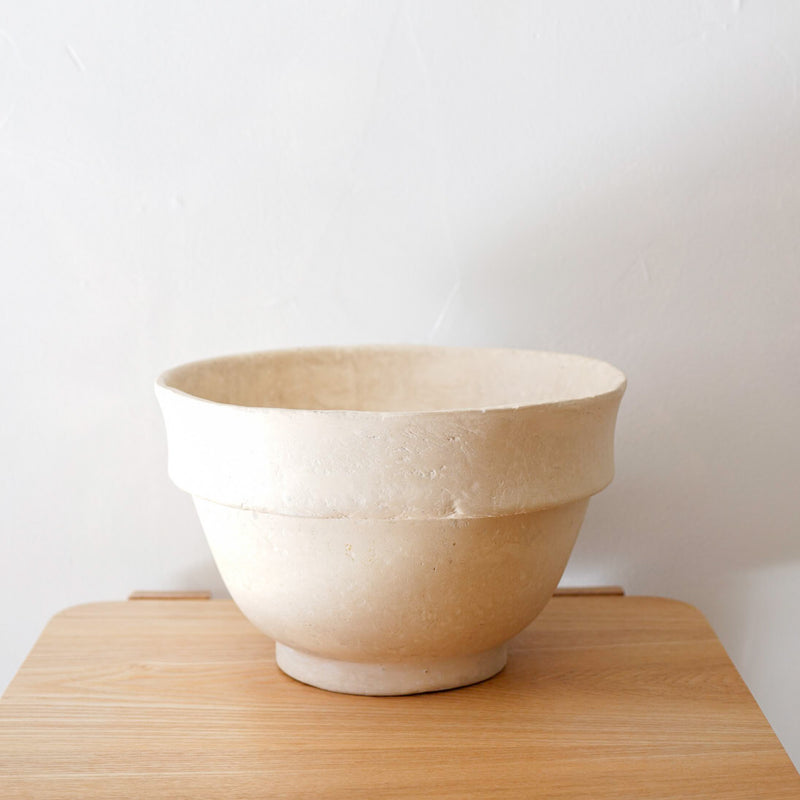 Sienna Paper Mache Bowl Small