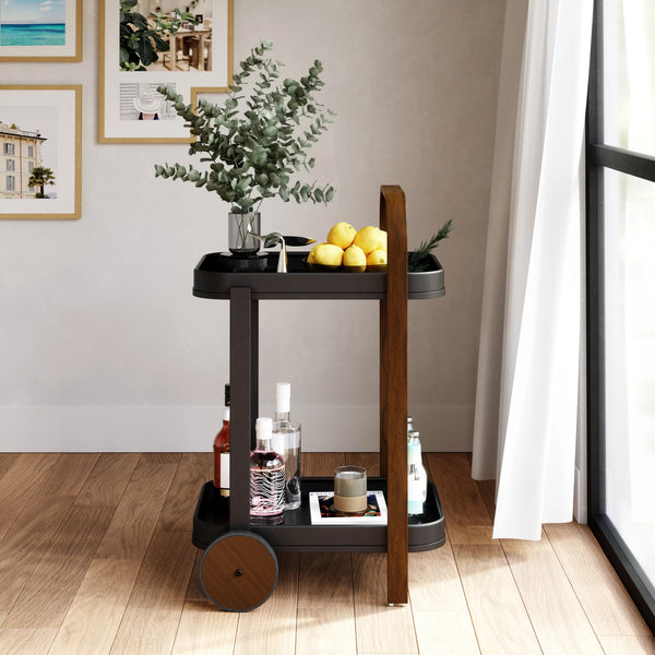 Bellwood Bar Cart Walnut