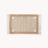 Check Jute & Cotton Rug