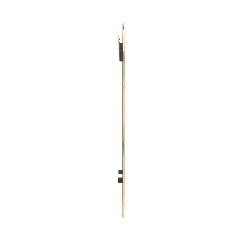 Hubba Round Wall Mirror - Brass